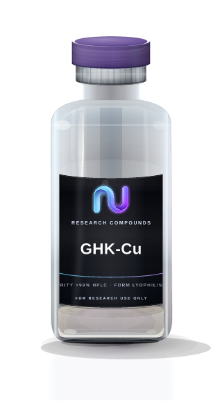 Buy GHK-Cu Copper Peptide (50/100mg) – 99%+ Pure